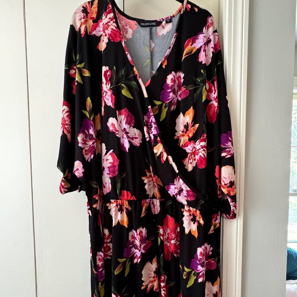 Colleen Lopez Faux Wrap dress - NWT 3X